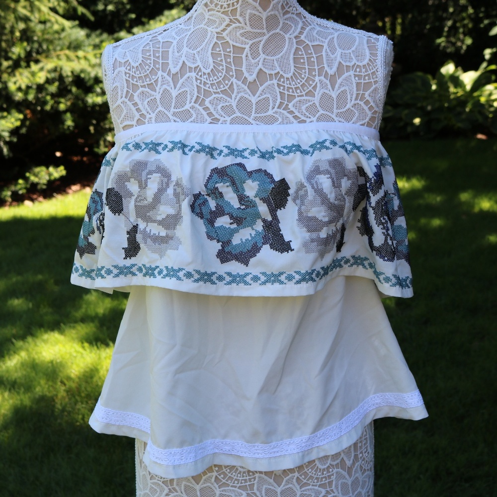 Floral Off The Shoulder Blouse